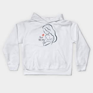 great mom Kids Hoodie